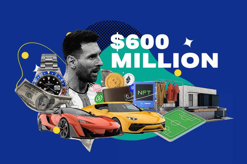 Lionel Messi rich